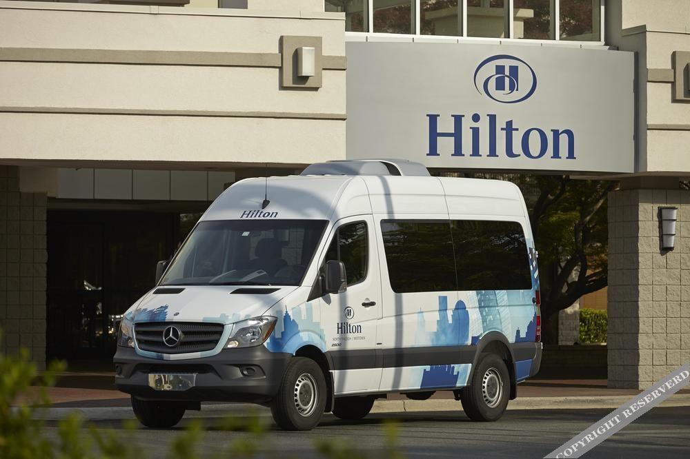 Hotel Hilton Raleigh North Hills Exterior foto